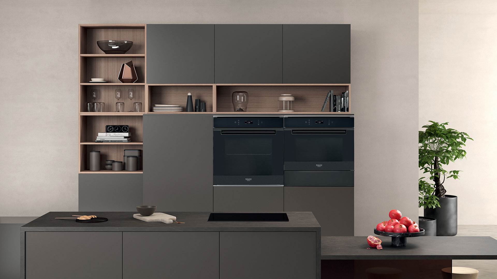 Estilo y personalidad en la cocina con los nuevos hornos y microondas de la línea Black de Hotpoint