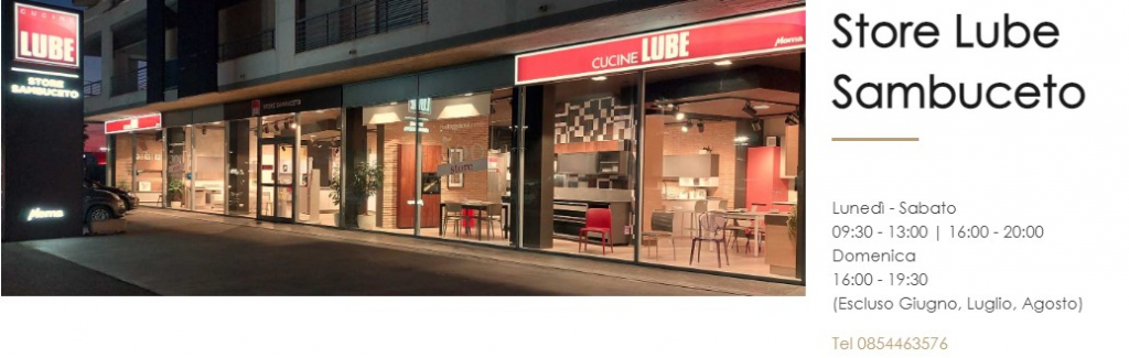 LUBE STORE SAMBUCETO (CH)